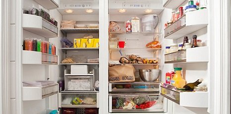 fridge interior